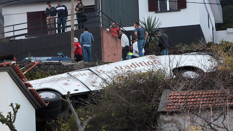 29 Tote nach Busunfall auf Madeira