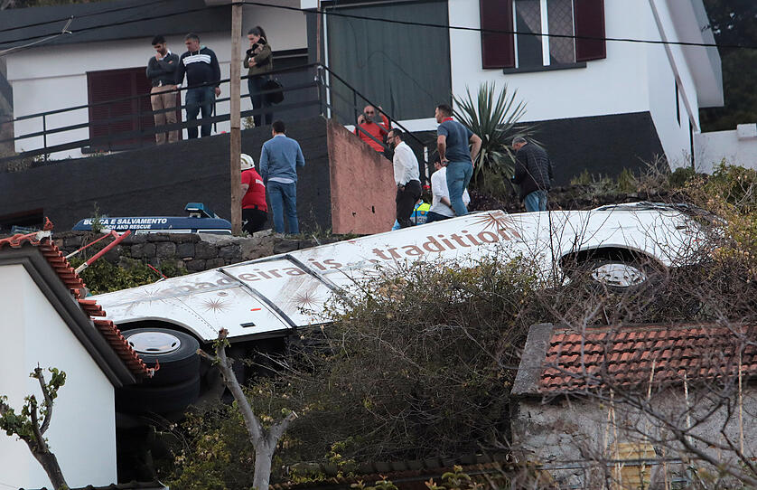 29 Tote nach Busunfall auf Madeira