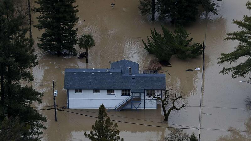 Überschwemmungen in Kalifornien