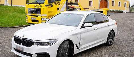 Mit 223 km/h über die A1: BMW wurde beschlagnahmt