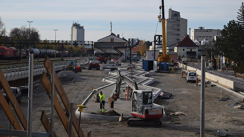 Große Lösung: Rieder Bahnhof soll offenbar 2025 völlig umgebaut werden