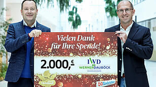 IV Werner Dauböck - Christkindl Scheckübergabe