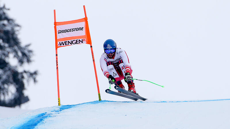 Schwarz raste auf Leih-Ski zum Sieg am Lauberhorn