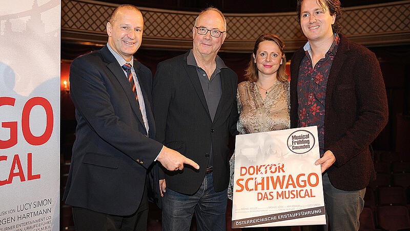 Musical-Frühling Gmunden inszeniert im Frühjahr "Doktor Schiwago"