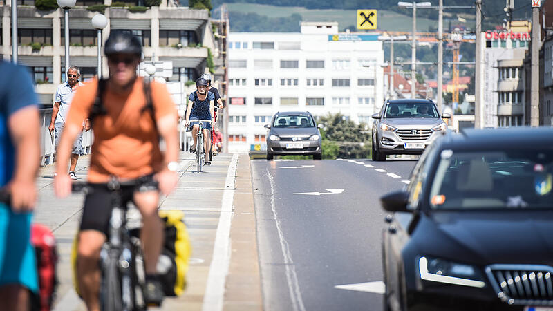 Linzer Verkehrsstadtrat kündigt mehr Radwege und Rad-Abstellplätze an