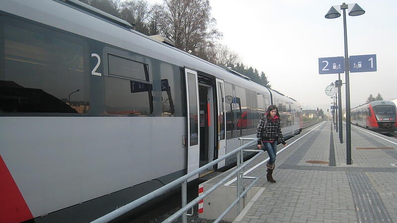Donauuferbahn Grein Bahnhof