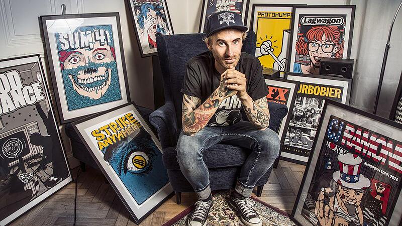 Der Mann, der "Pop-Art" mit Punk-Rock verschmilzt
