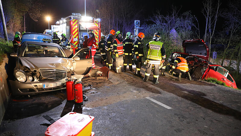 Unfall in Thalheim bei Wels