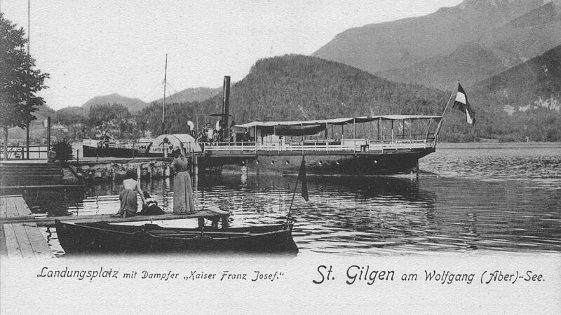 Seit 150 Jahren fährt Kaiser Franz Josef auf dem Wolfgangsee