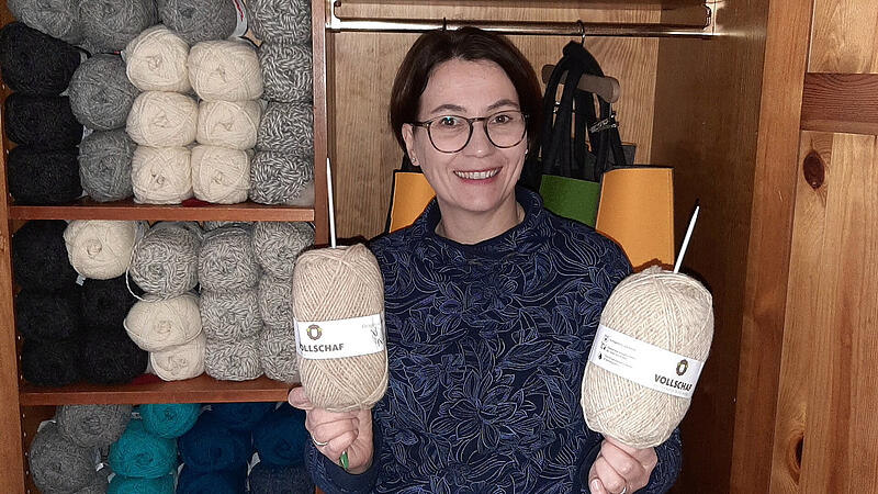 "Vollschaf": Sighartinger Unternehmen bringt "Innviertler Wolle" auf den Markt