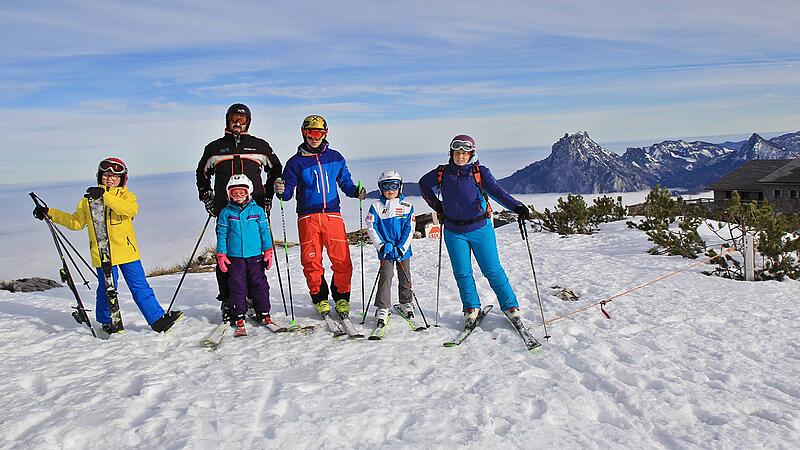 Vier von fünf möglichen Sternen für das Skigebiet auf dem Ebenseer Hausberg